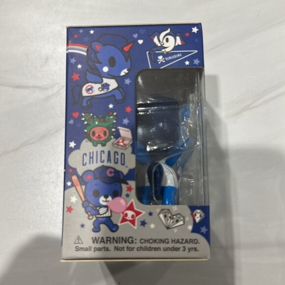 NWT Tokidoki Unicorno MLB Chicago Cubs C2E2 Exclusive Box 2021 Baseball Size - Picture 5 of 5